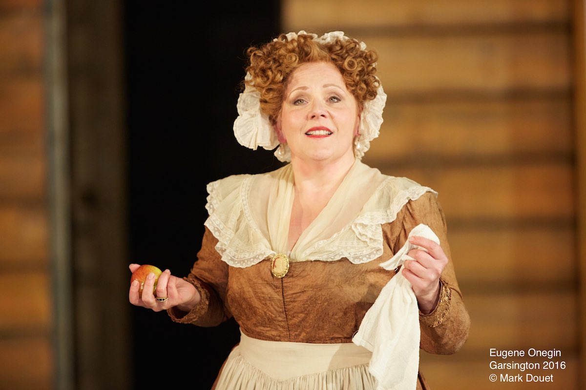 Louise Winter as Madame Larina for Garsington Festival Opera